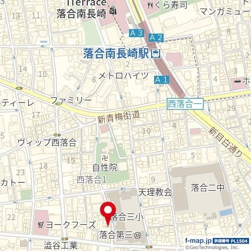 【地図】 | ルーブル新宿西落合