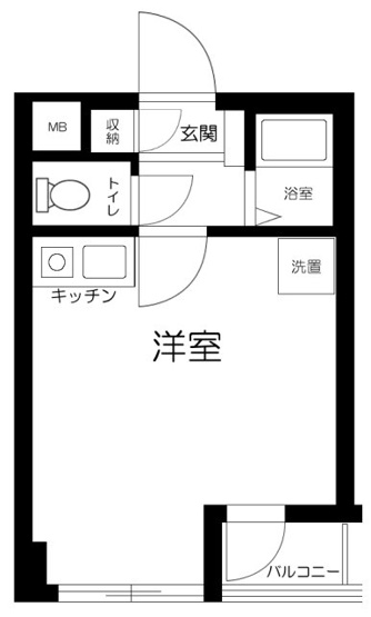 【間取り】 | マートルコート桜台