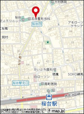 【地図】 | マートルコート桜台