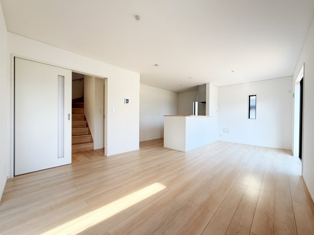 クレイドルガーデン藍住町富吉第1の居間・リビング|おしゃれなリビングです