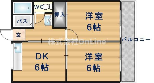 【間取り】 | コスモフリー永和