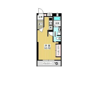【間取り】 | ディアコートＭ |  