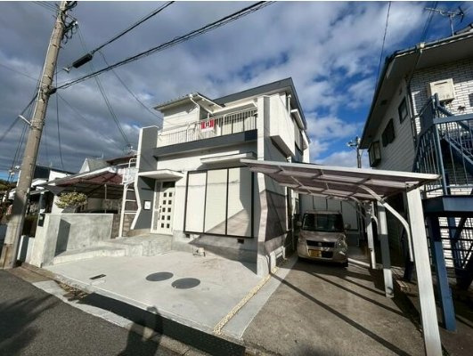 和歌山市次郎丸の前面道路含む現地写真