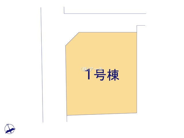 阿久比町植大中案留45-1『仲介手数料無料』新築一戸建て・建売の区画図