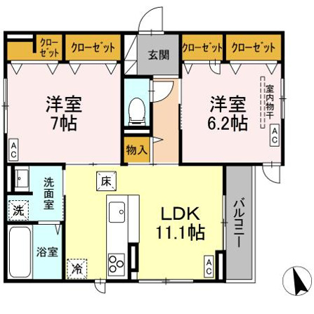 Ｌｕｘｅ Ｇｒａｃｉａ 成田町