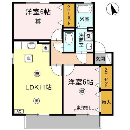 ハートランドウィルモアの間取り