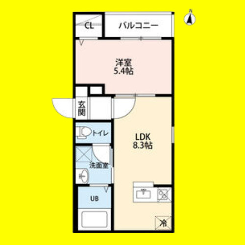 アレクサンダープラッツ金山　名古屋市賃貸　仲介手数料無料の間取り