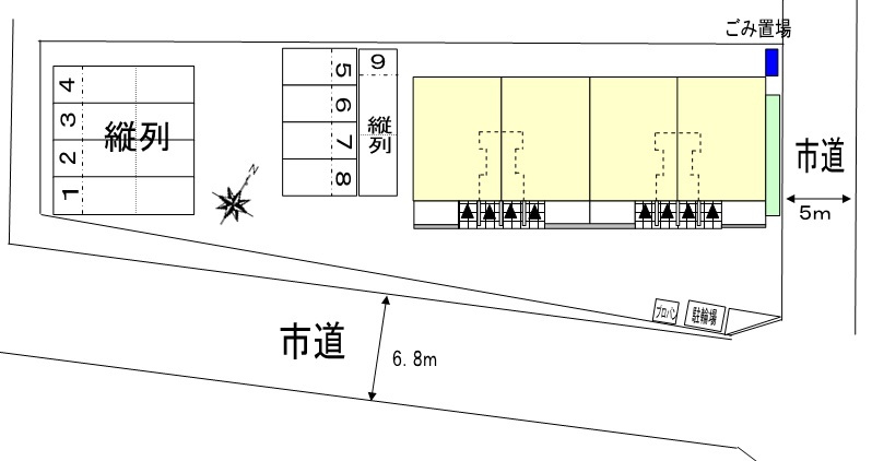 サザンヒルの区画図