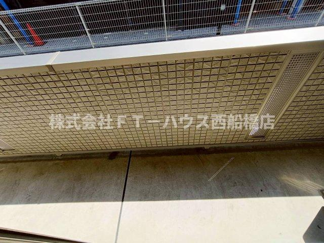 スマイリア西船のバルコニー