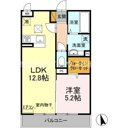 スマイリア西船の間取り