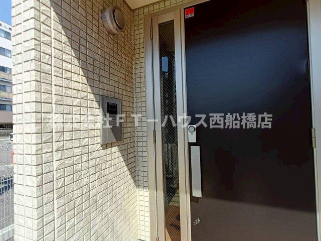 スマイリア西船のバルコニー