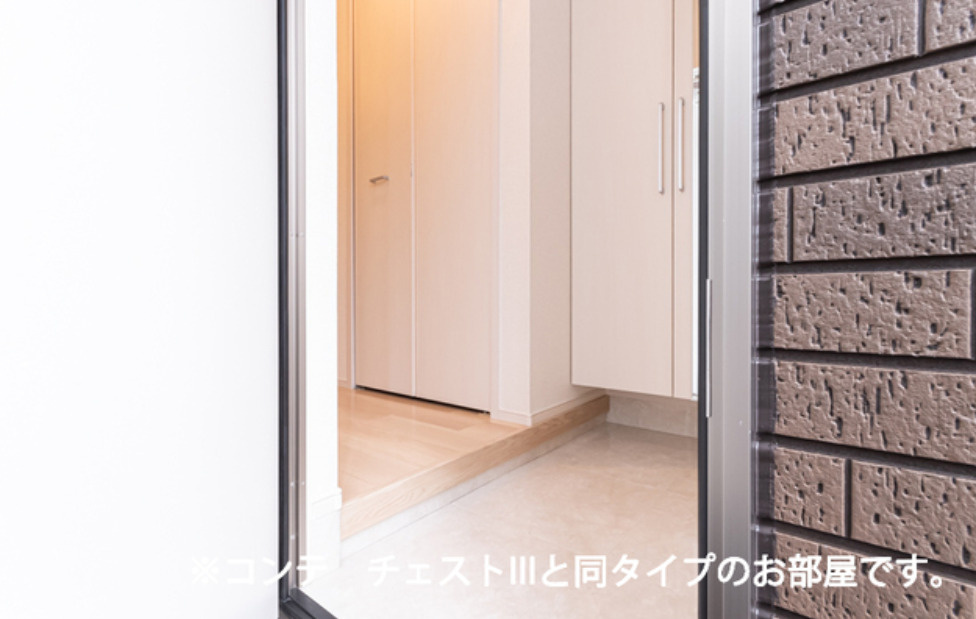 ボニータみのりの玄関
