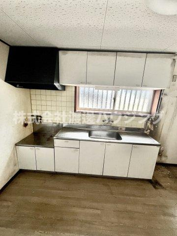 上島町貸家のキッチン