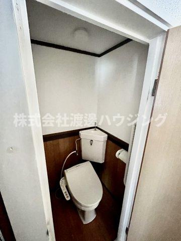 上島町貸家のトイレ