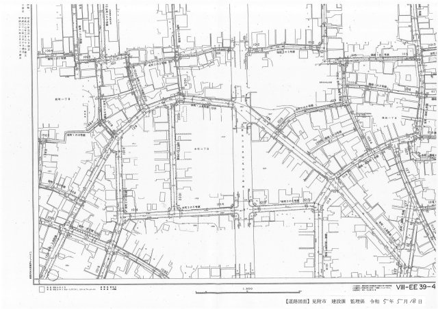 見附市本町2丁目　土地（上物有）の地図