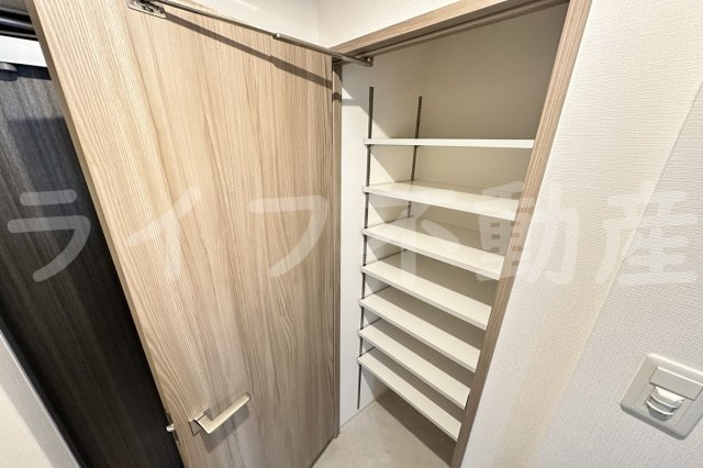 クローバー・グランデ今里　の収納|専用の収納スペースです