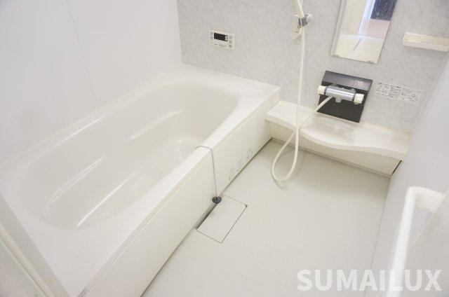 熊本市東区昭和町のアパートの浴室