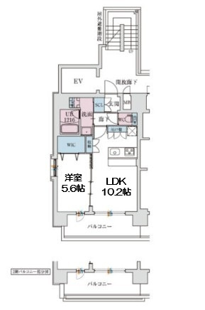 【間取り】 | スプランディッド梅田WEST