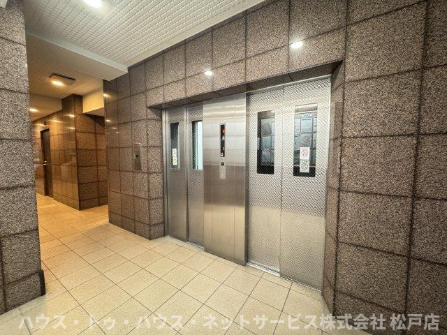 ライオンズプラザ松戸中央公園のロビー