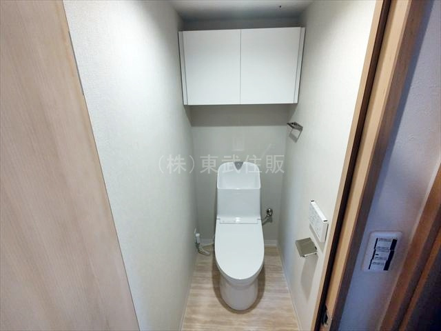 【トイレ】 | 川越パーク・ホームズ | 清潔感のあるトイレです