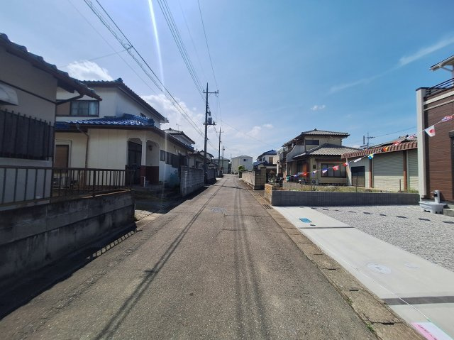Blooming Garden 高崎市吉井町長根町2期 新築 の前面道路含む現地写真|現地撮影