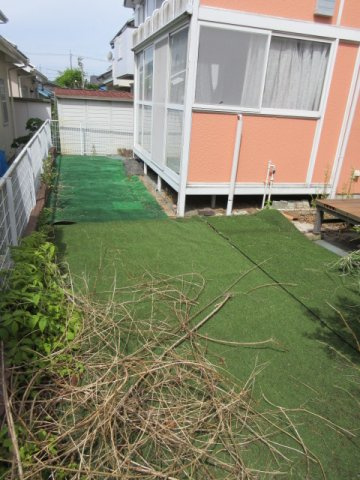中古戸建　東松山市殿山町7-24（リフォーム住宅）の庭