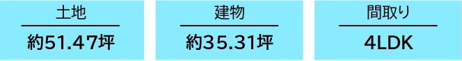 中古戸建　東松山市殿山町7-24（期間限定現況販売）の構造・工法・仕様