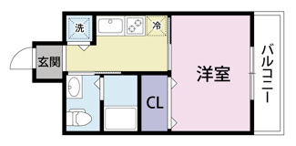 【間取り】 | ライオンズマンション難波南第ニ