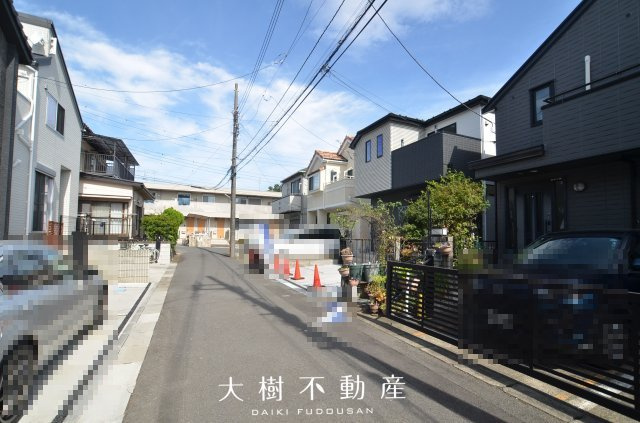【前面道路含む現地写真】 | 座間市南栗原6丁目　新築戸建て　全１棟【仲介手数料無料】