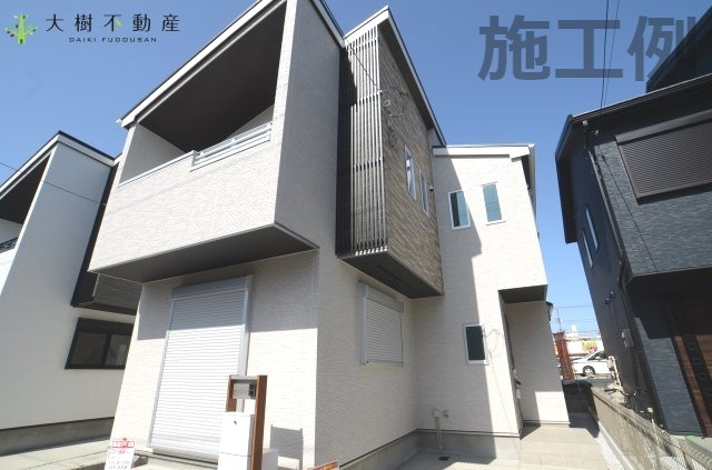【外観：施工例】 | 座間市南栗原6丁目　新築戸建て　全１棟【仲介手数料無料】