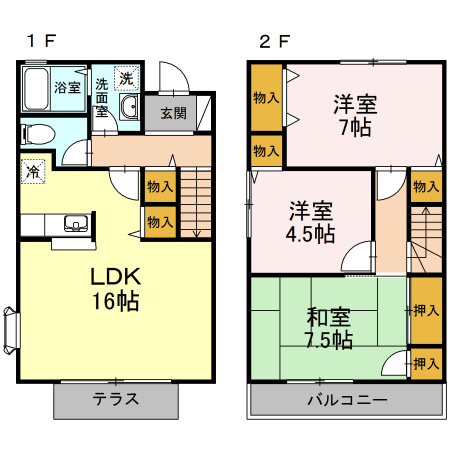 Ｅｌｉｓｅ大泉学園の間取り