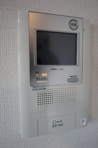 グラシアリノ町屋のセキュリティ|モニター付インターホン
