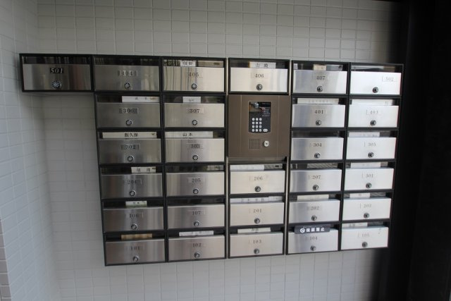 グラシアリノ町屋のその他共用部分|メールボックス