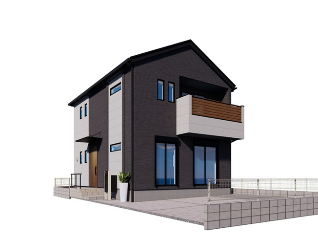 【外観パース】 | 東松山市和泉町　新築戸建　8号棟 | 8号棟