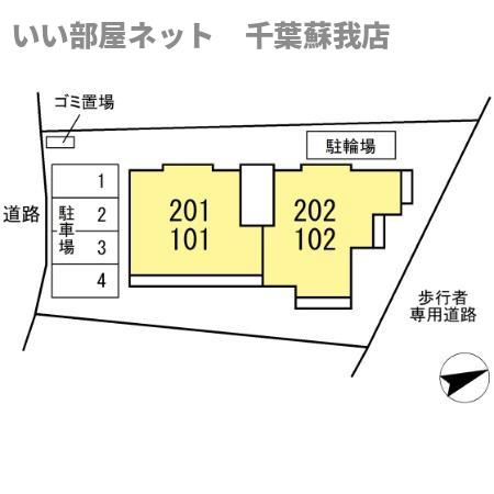 メイプルの区画図