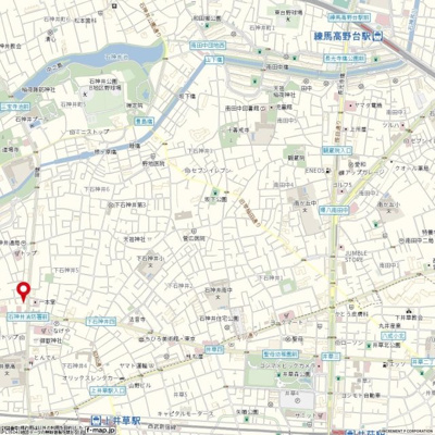【地図】 | 日神パレス上石神井