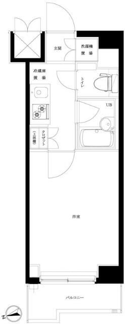 ルーブル北新宿の間取り