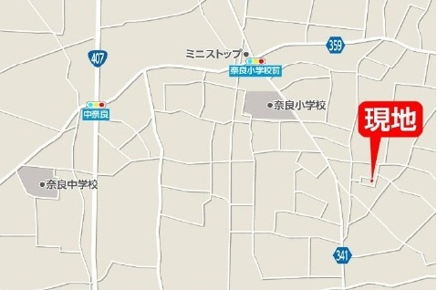中古戸建　熊谷市下奈良276-19（リフォーム住宅）の地図