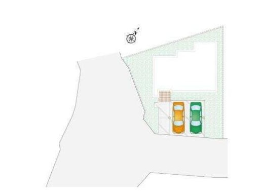 坂東市岩井【全６区画】1号棟の区画図