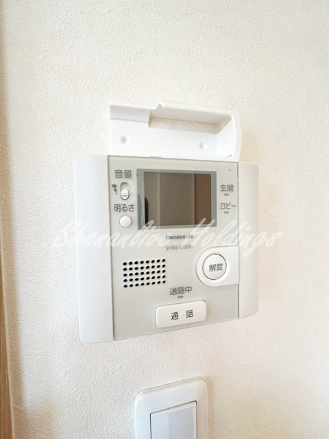 エムズフォレストのセキュリティ|モニタ付インターホンで安心♪