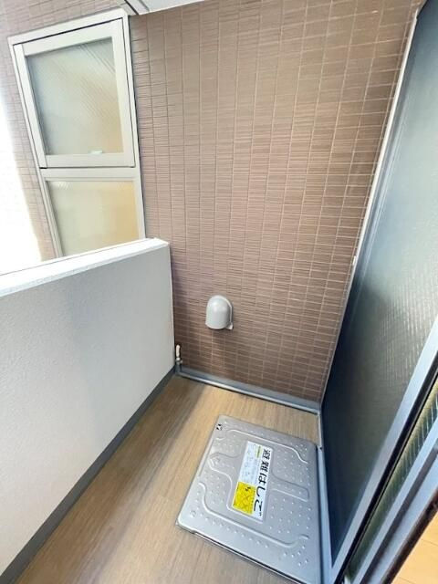 ディアレイシャス西大島駅前のバルコニー