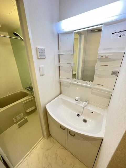 ディアレイシャス西大島駅前の洗面所