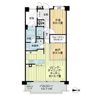【間取り】 | ビッグヴァン二子多摩川