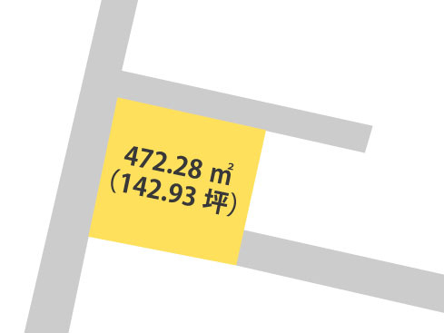 和歌山市関戸1丁目・土地・56972の区画図