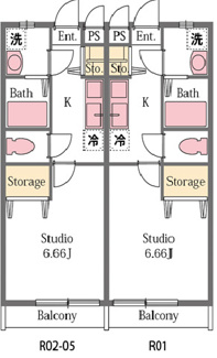 【間取り】 | ローズガーデン