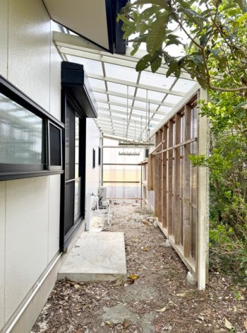 館山市佐野戸建の庭