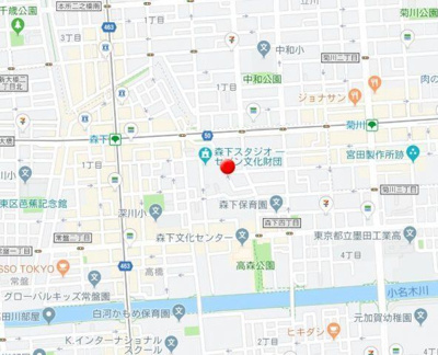 【地図】 | ガリシア森下エストゥディオ