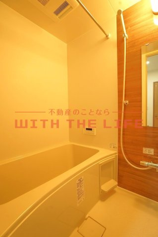 Spase広川A棟【キャッシュバック対象物件】の浴室|お風呂で日々の疲れを落としましょう