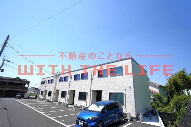 Spase広川A棟【キャッシュバック対象物件】の外観|落ち着いた雰囲気の外観です