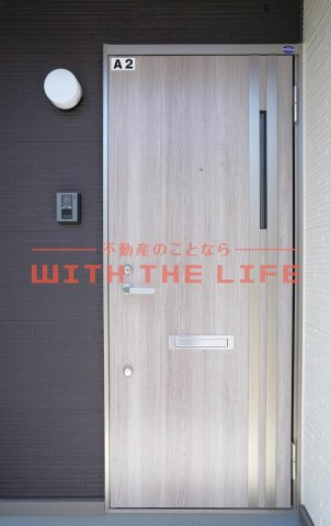 Spase広川A棟【キャッシュバック対象物件】の玄関|落ち着いた玄関です